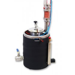 Fiedor 1 Dvouplášťový automatický destilační přístroj Destilátor, Palírna, kolona - Automatický elektrický, spodní plášť