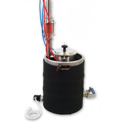 Fiedor 1 Dvouplášťový automatický destilační přístroj Destilátor, Palírna, kolona - Automatický elektrický, spodní plášť